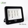 LiTON ชุดโคมฟลัดไลท์โซล่าLED รุ่น CORONA 200W,400W,600W สีดำ แสงขาว (DAYLIGHT)
