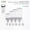 LiTON+ โคมถนน LED ปรับมุม SMD รุ่น Module Pro ไม่มีขาจับ