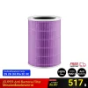 ไส้กรองอากาศ iSUPER HEPA สีม่วง (Anti-Bacterial) สำหรับเครื่องฟอกอากาศ Xiaomi รุ่น 2,2S,2H,3H,Pro,2C,3C