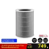 ไส้กรองอากาศ iSUPER Air Purifier Medical Grade สีเทา Filter สำหรับ Xiaomi Air Purifier 4 Pro