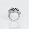Panthère de Cartier ring, paved