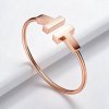 Wide Wire Bracelet