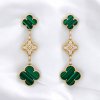 Magic Alhambra earrings, 3 motifs