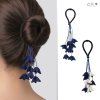 ยางรัดผมดอกแก้ว ผ้าฝ้ายทอมือ A
