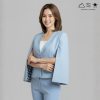 EPO เสื้อเบลเซอร์เคป ญ ครามอ่อน