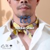 ECO ผ้าพันคอ-โพกผม สีรังครั่ง