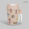 แก้วเก็บอุณหภูมิ นครพนม Soft Power 12 Oz สีพีช