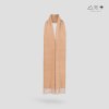ผ้าพันคอฝ้ายทอมือย้อมสีธรรมชาติ 009 สีล้วน-03