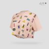 เสื้อครอป Oversized นครพนม Soft Power - ญ สีพีช