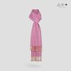 ผ้าพันคอฝ้ายทอมือย้อมสีธรรมชาติ 011 ลายทาง-05