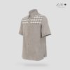 EPO เสื้อเชิ้ตแขนสั้น คอปก ช เทา
