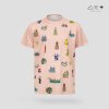เสื้อยืด นครพนม Soft Power - สีพีช