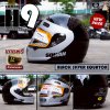หมวกกันน็อคเต็มใบ ทรงวินเทจ Soman H9 BLACK SILVER EQUATOR