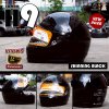 หมวกกันน็อคเต็มใบ ทรงวินเทจ Soman H9 SHINNING BLACK