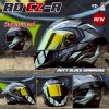 หมวกกันน็อกเต็มใบ RD CZR ลาย WARRIOR เทาด้าน