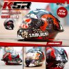 หมวกกันน็อกเต็มใบ NHK K5R ลาย Assasin black Grossy