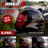 หมวกกันน็อกเต็มใบ MT TARGO S ลาย ORTOLA GLOSS GREY