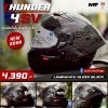 หมวกกันน็อกเต็มใบ MT MT THUNDER 4 SV ลาย LUMINENCE GLOOS BLACK