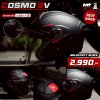 หมวกกันน็อกครึ่งใบ MT Cosmo SV ลาย SOLID MATT BLACK