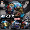 หมวกกันน็อกเต็มใบ RD CZR ลาย  Harley Quien ดำเงา