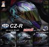 หมวกกันน็อกเต็มใบ RD CZR ลาย ลายอวกาศ พื้นด้าน