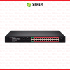 Xenus 24 Port Gigabit PoE Switch Cloud Managed + SFP