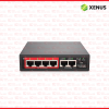 Xenus Cloud Managed PoE Switch Gigabit 4 Port PoE + 2 Uplink