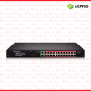 Xenus 24 Port Gigabit PoE Switch Cloud Managed + SFP