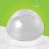 PET Dome Lid Round Shape 90 mm