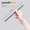 Plastic Straw Black 6 mm