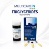 MultiCare IN Triglycerides Test Strips 25 Tests | แถบตรวจไตรกลีเซอไรด์ 25 แถบ