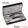 เครื่องมือส่องหลอดลม Laryngoscope รุ่น R7040 Macintosh, blade โค้ง 2,3,4 C Handle: Riester, Germany