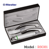 เครื่องมือส่องหลอดลม Laryngoscope รุ่น R8081 Ri-Modul Macintosh (Fiber Optic) , blade โค้ง 2,3,4 LED 2.5V C Handle (แบบไม่หุ้มท่อนำแสง) Riester , Germany