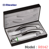 เครื่องมือส่องหลอดลม Laryngoscope รุ่น R8142 Ri-Modul Macintosh (Fiber Optic) , blade โค้ง 2,3,4 LED 3.5V C Handle (แบบไม่หุ้มท่อนำแสง) Riester , Germany