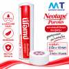 นีโอเทป พอรัส (Neotape Porous) พลาสเตอร์ปิดแผลแบบรูพรุน 2 นิ้ว × 10 หลา (6ม้วน/กระบอก)