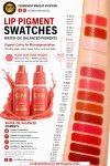 สีสักปาก GM รุ่นใหม่ เชื้อน้ำกึ่งน้ำมัน15ml (P501-P513)