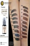 สีสักคิ้ว เชื้อน้ำ SAWASDEE สีในเครือ GM 12ml