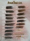 สีสักคิ้ว เชื้อน้ำ SAWASDEE สีในเครือ GM 12ml