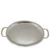 Pewter Oval Serving Tray 37 cms.