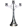 Pewter Art Candle Stick 3 Arm