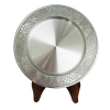 Pewter Show Plate_25 cms.