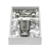 Pewter Baby Cup and Rattle - Gift Set