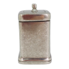 Pewter Cotton Box w/ Lid