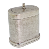 Pewter Cotton Box w/ Lid