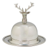 Butter Dish Antler Knob