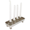 Pewter Night CandleHolder 4 light