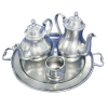 Pewter Coffee & Tea Full Set