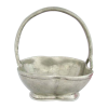 Pewter Flower Basket