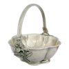 Pewter Flower Basket