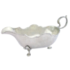 Pewter Gravy Boat W/ Leg